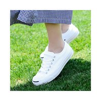 CONVERSE 匡威 日本直邮日版匡威JACK PURCELL 开口笑低帮情侣同款经典帆布鞋 白