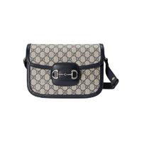 GUCCI 古驰 马衔扣1955系列 女士小号手袋 602204 K9GSN 4075 蓝色