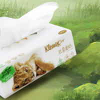 Kleenex 舒洁 抽取式 乳霜面巾纸 3层120抽*4包装 添加日本进口乳液