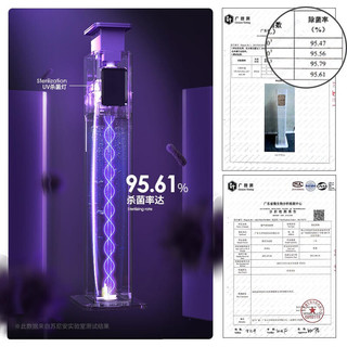 苏尼安（SUNIAN)落地式空气加湿器卧室大容量空调房办公室上加水香薰除菌净化孕妇婴儿智能增湿机 智能杀菌净化银