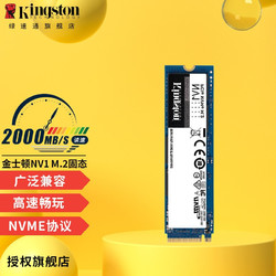 Kingston 金士顿 A2000 NVMe M.2 固态硬盘 250GB（PCI-E3.0）