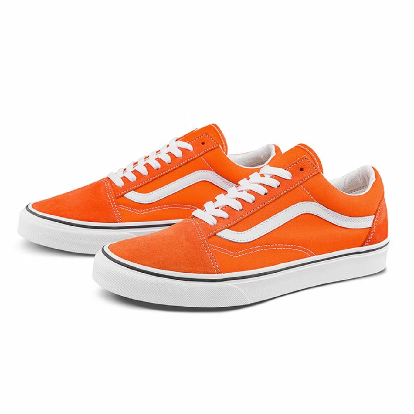vans 范斯 old skool 夏日脏橘色 帆布板鞋 vn0a5krfavm
