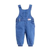 Bornbay 贝贝怡 181K193 儿童牛仔背带裤 蓝色 90cm