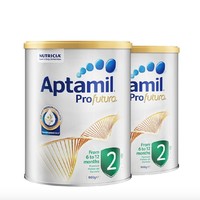 Aptamil 爱他美 白金澳洲版全新升级DHA叶黄素奶粉2段6-12月900g*6罐
