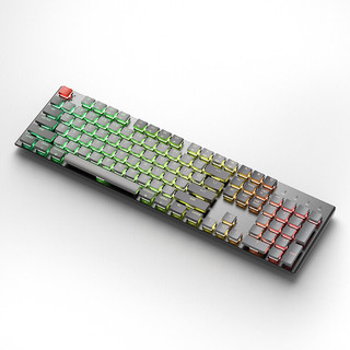 京东京造 K1 双模无线机械键盘 黑色 104键 RGB矮青轴