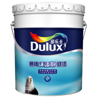 Dulux 多乐士 通用无添加底漆 内墙乳胶漆油漆涂料 A914 18L 哑光白色