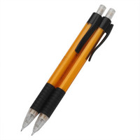 辉柏嘉 全自动铅笔0.5mm小学生用活动铅笔黄色2支装133807