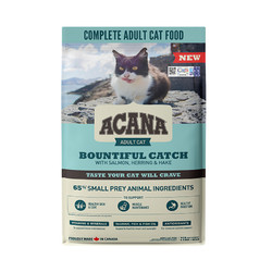 ACANA 爱肯拿 燕麦猫系列 抓多多配方鱼肉成猫粮 4.5kg