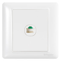 Schneider Electric 施耐德电气 Brillyn睿意系列 A3E51RJ5E 86型插座 单联电脑 白色