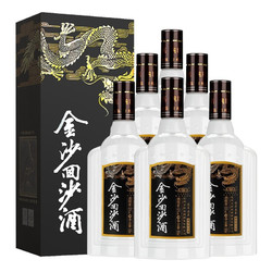 JINSHA 金沙 53度酱香型白酒 钻石五星 500ml*6瓶