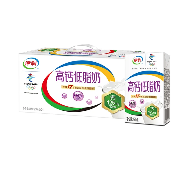 yili 伊利 高钙低脂牛奶