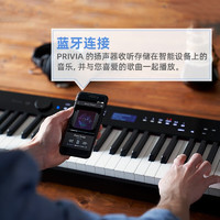 CASIO 卡西欧 电钢琴PX-S3000演奏级智能触屏电子钢琴88键重锤键盘考级培训数码钢琴 PX-S3000+X架+三踏