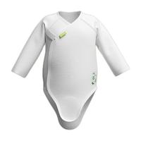 幻曦 小益撕系列 EBTSSB0101 婴儿长袖包屁衣 和襟款 椰椰牛 52cm