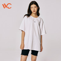 PLUS会员：VVC 男女款纯色T恤 均码