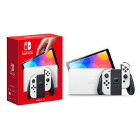 Nintendo 任天堂 新款便携式游戏机Switch单机标配红蓝/白色手柄OLED 日版