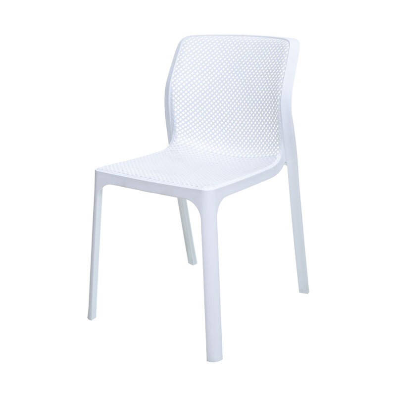 Citylong 禧天龙 D-8820 简约塑料餐椅 白色