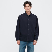 UNIQLO 优衣库 情侣装宽松衬衫 447003