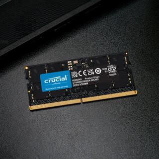 Crucial 英睿达 DDR5 4800MHz 笔记本内存 普条 64GB 32GB*2 CT2K32G48C40S5