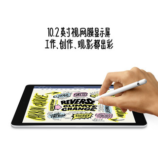 苹果 AppleiPad 10.2英寸平板电脑 2021年款（64GB WLAN版/A13芯片/1200万像素 MK2L3CH/A） 银色