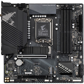 GIGABYTE 技嘉 B660M AORUS ELITE AX DDR4 MATX主板（Intel LGA1700、B660）