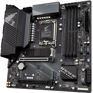 GIGABYTE 技嘉 B660M AORUS ELITE AX DDR4 MATX主板（Intel LGA1700、B660）