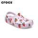 crocs 卡骆驰 206230 四季印花拖鞋