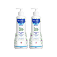 Mustela 妙思乐 婴幼儿洗发沐浴露二合一 500ml*2瓶