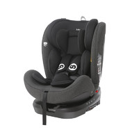 PLUS会员：lutule 路途乐 宝宝汽车儿童安全座椅isofix接口  守护者 科技黑