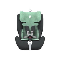 PLUS会员：EURO KIDS 袋鼠爸爸 汽车儿童安全座椅 9个月-12岁 文艺绿