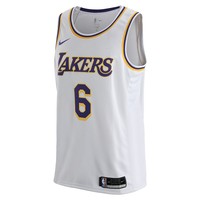 NIKE 耐克 洛杉矶湖人队 NBA JERSEY 男子球衣 CW3595