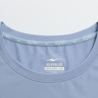 ERKE 鸿星尔克 女子运动T恤 52221191087 冰紫色 S