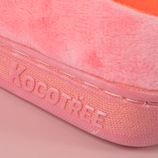 kocotree kk树 KQ20257 儿童棉拖鞋 不包跟款 粉色独角兽 31码