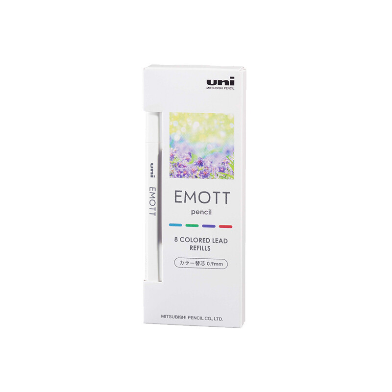 uni 三菱铅笔 EMOTT系列 ULE-0.9-MIX 自动铅笔替芯