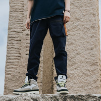 Timberland 添柏岚 男款休闲束脚长裤 A2D1C