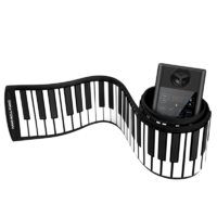 Terence 特伦斯 手卷钢琴88键便携式成人儿童初学乐器钢琴编曲键盘 旗舰版88键+双扬声器+双频蓝牙+APP跟弹+触控