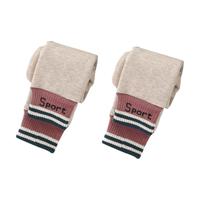 QIAOZHITONGHUA 乔治童话 20211110SPT 女童打底裤 燕麦+燕麦 59cm