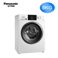 Panasonic 松下 XQG80-N82WP 全自动滚筒除螨洗脱一体洗衣机 8公斤