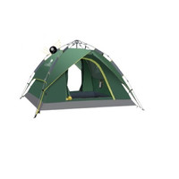 CAMEL 骆驼 液压自动帐篷 A1S3NA111-1 军绿色 220*200*135cm 4人 套餐3