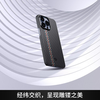 pitaka PITAKA可适用苹果iPhone13promax凯夫拉手机壳浮织系列碳纤维超薄保护套 600D细纹浮织-非磁吸款 iPhone 13 Pro Max