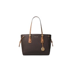 MICHAEL KORS 迈克·科尔斯 VOYAGER系列 女士单肩托特包 30F8GV6T2B200 深棕色 中号