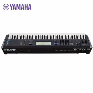 YAMAHA 雅马哈 合成器MODX6/7/8音乐工作站编曲midi键盘电子琴 61键MODX6半配重+双管x架+琴包+降噪线等