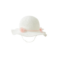 戴维贝拉 女童帽子夏季新款儿童草帽渔夫帽女宝宝洋气遮阳