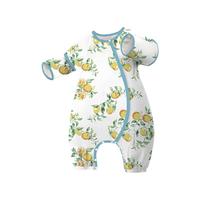 i-baby 10AA08226001P207P15 儿童抗菌恒温纱布睡袋 春夏款 果冻甜橙 100码