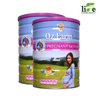 Oz Farm 澳滋 [2罐装]澳洲Oz Farm 澳美滋 孕妇奶粉 900g 罐装 孕晚;孕中;孕早