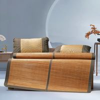 MERCURY 水星家纺 碳化竹席三件套 1.8m