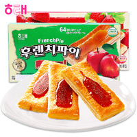 ace 海太 韩国进口食品海太苹果草莓酱派千层酥饼干儿童分享零食办公室小吃