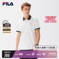 FILA 斐乐 官方男子短袖POLO夏季时尚运动休闲上衣凉感 COMFI COOL