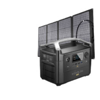 ECOFLOW RIVER Pro 移动电源+110W太阳能板 黑色 200000mAh