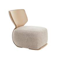 PLUS会员：CHEERS 芝华仕 XJ016 科技布沙发凳 奶咖色
