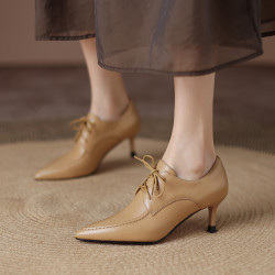 尖头高跟鞋_fanglovefang 方爱芳 尖头高跟鞋女2022